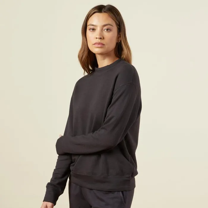 MONROW Sweatshirts Supersoft Fleece Boyfriend Sweatshirt 8211 Women MONROW Sweatshirts Supersoft Fleece Boyfriend Sweatshirt 8211 Women
