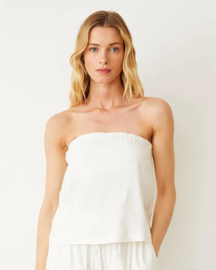 MONROW Tanks Linen Tube Tank 8211 Women