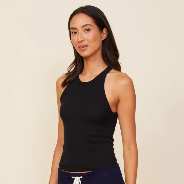 MONROW Tanks The Ultimate Tank 8211 Black Color 8211 Women MONROW Tanks The Ultimate Tank 8211 Black Color 8211 Women