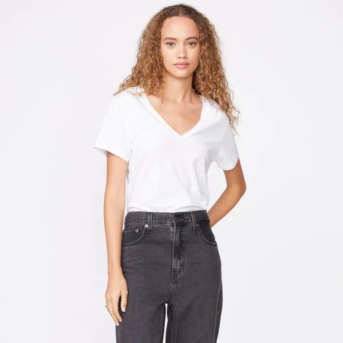 MONROW Tees 90039s V Neck 8211 Women