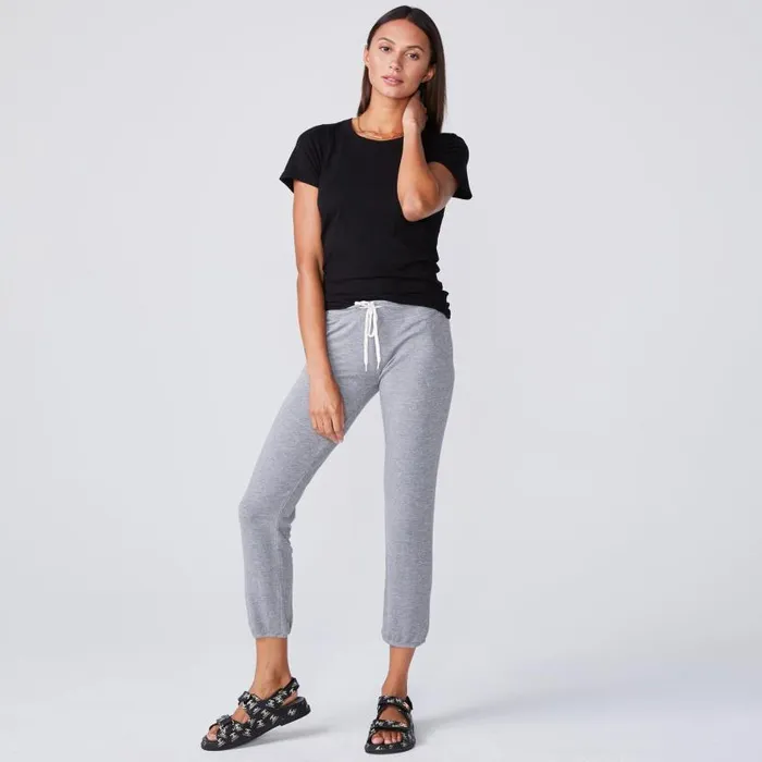 MONROW Tees Super Fine Jersey Fitted Crew Neck Tee 8211 Women MONROW Tees Super Fine Jersey Fitted Crew Neck Tee 8211 Women
