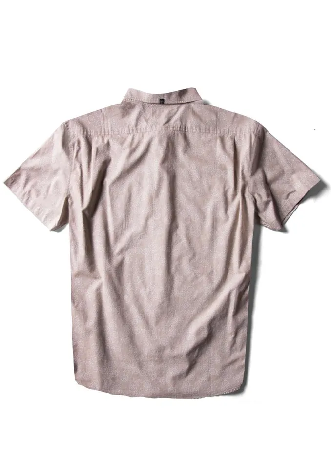 Morsea Eco Ss Shirt Malt Men Vissla Shirts and Flannels