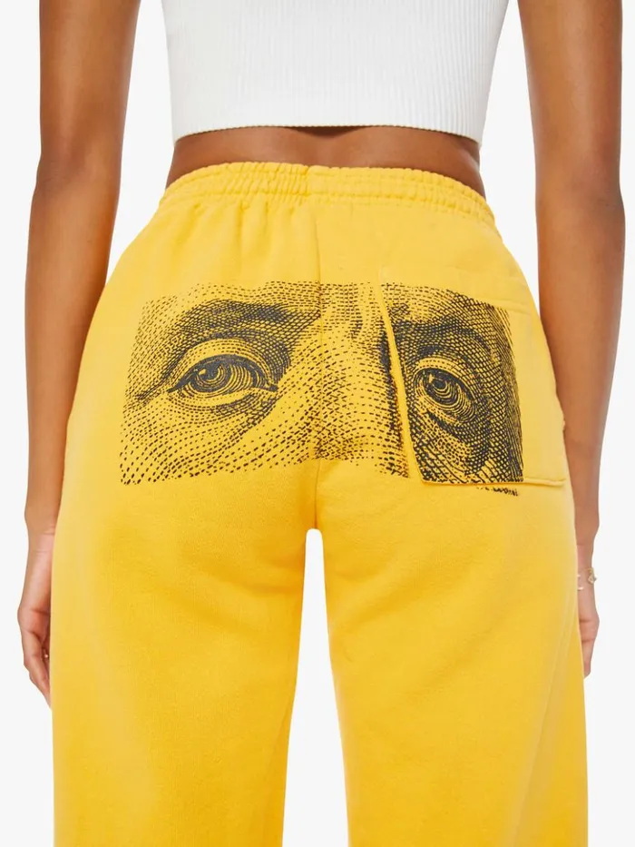 Mother Denim Benji Sweatpants Mustard 8211 Women