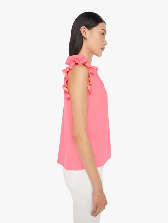 Mother Denim Bex Top Neon Pink 8211 Women