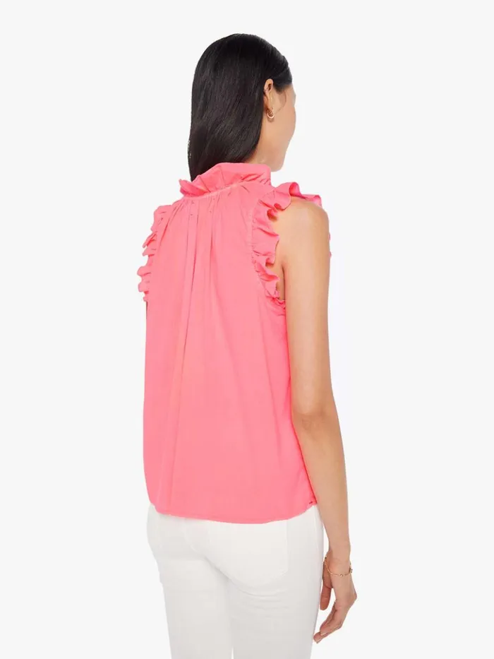 Mother Denim Bex Top Neon Pink 8211 Women