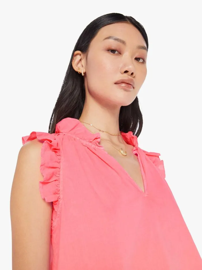 Mother Denim Bex Top Neon Pink 8211 Women