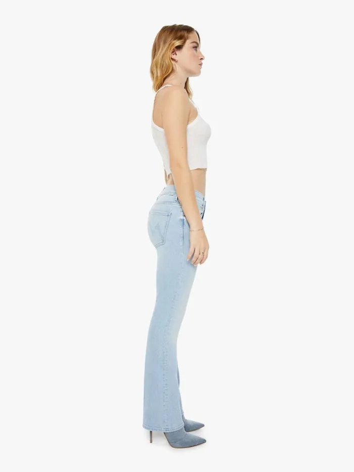 Mother Denim Bootcut Petites The Lil039 Insider Sneak Wash Lost Art 8211 Women