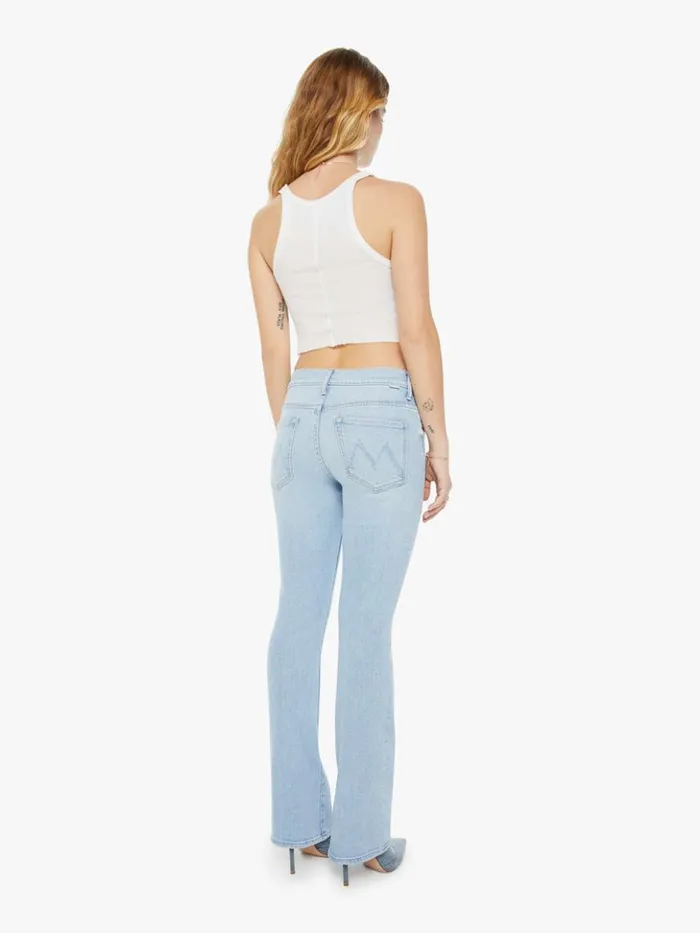 Mother Denim Bootcut Petites The Lil039 Insider Sneak Wash Lost Art 8211 Women