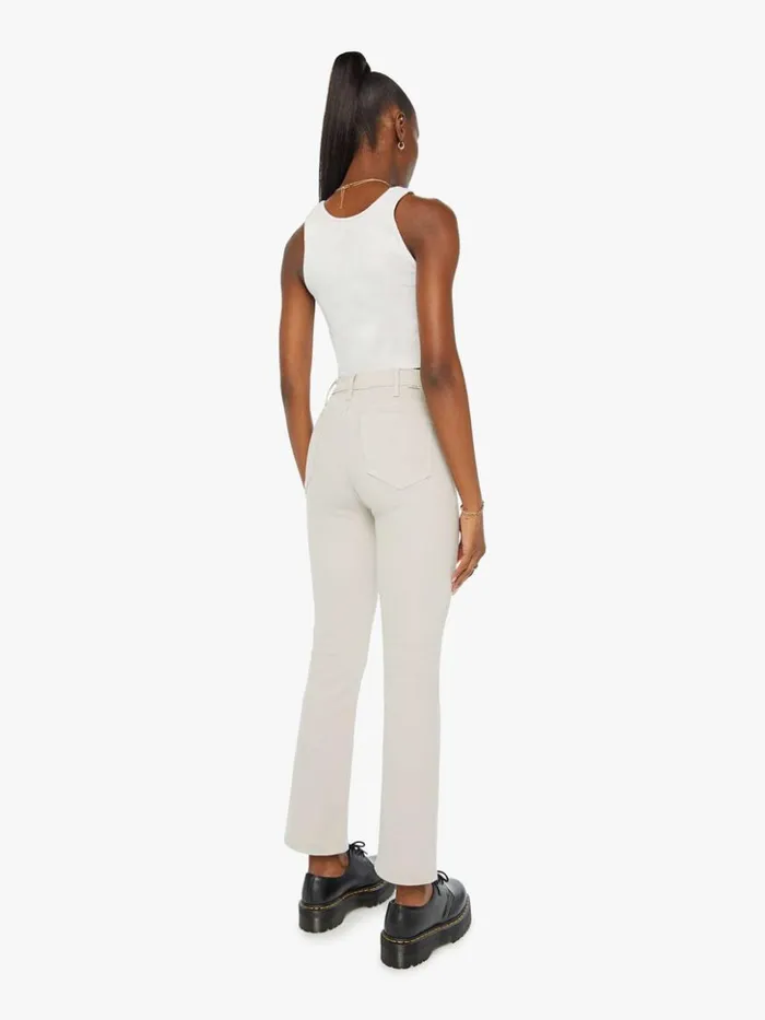 Mother Denim Bootcut The Hustler Flood Feather Grey 8211 Women