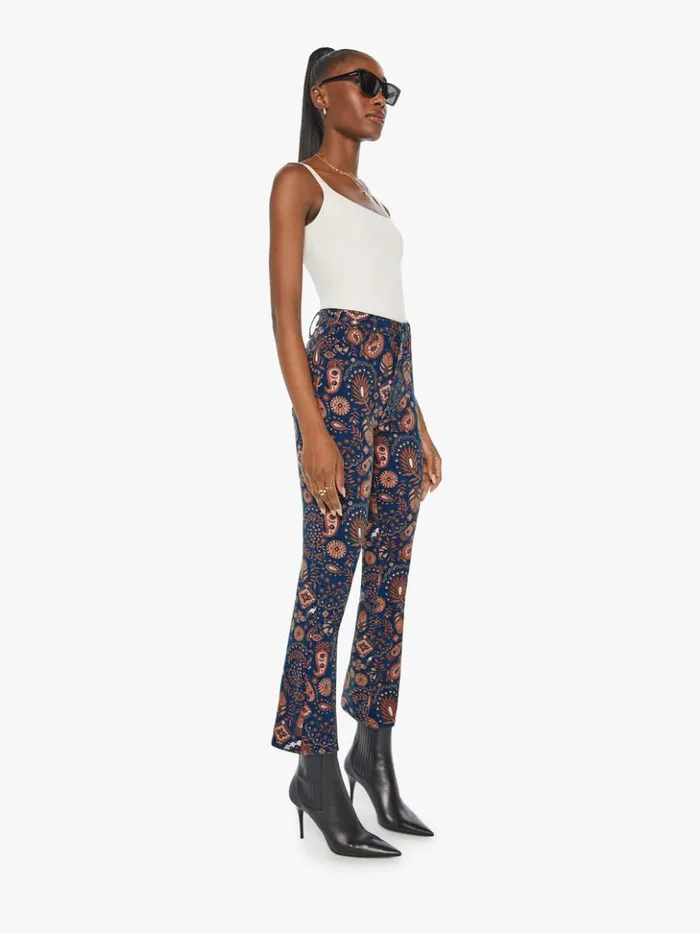 Mother Denim Bootcut The Hustler Flood Henna Happiness 8211 Women