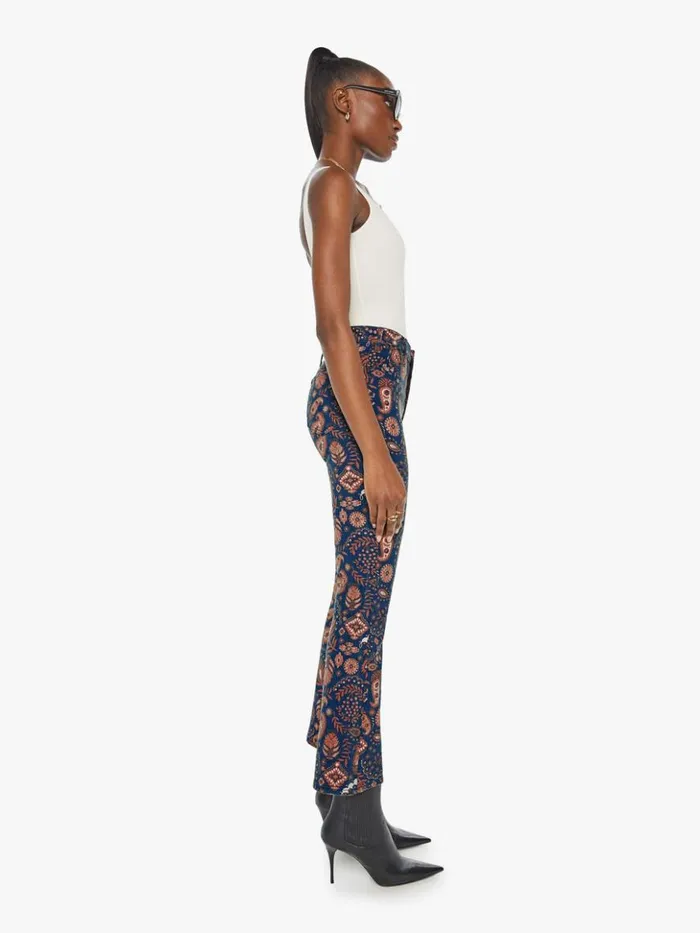 Mother Denim Bootcut The Hustler Flood Henna Happiness 8211 Women
