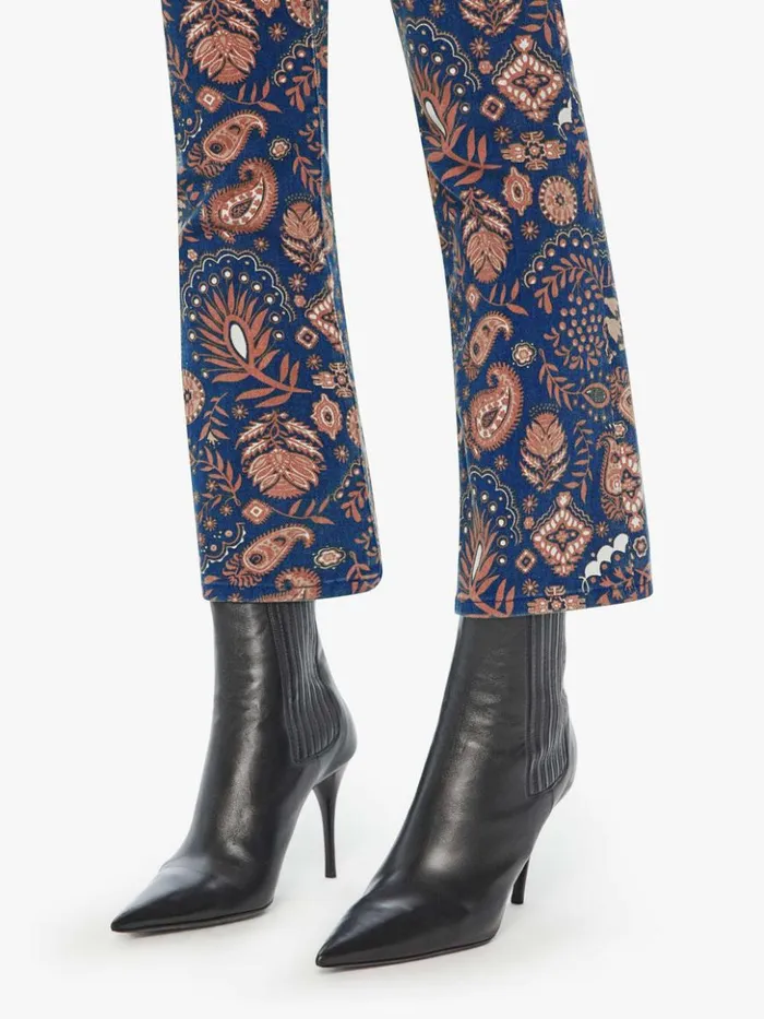 Mother Denim Bootcut The Hustler Flood Henna Happiness 8211 Women