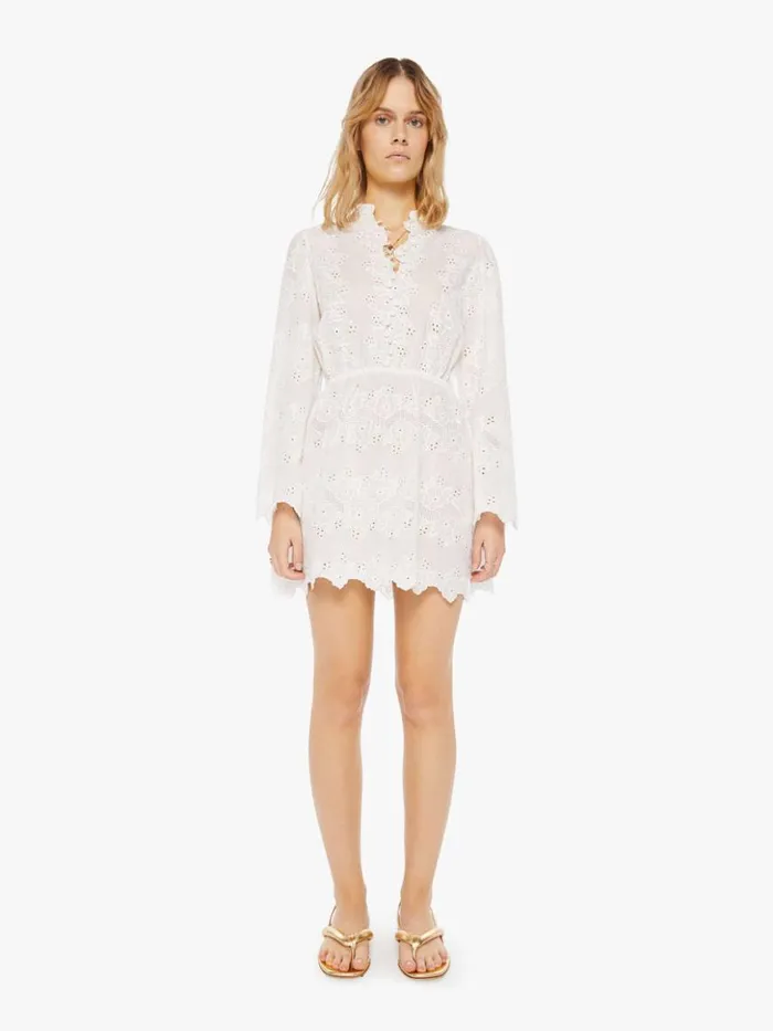 Mother Denim Cleo Dress Geranium Milk 8211 Women