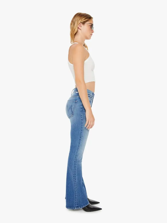 Mother Denim Flare Petites The Lil039 Weekender Wash Layover 8211 Women