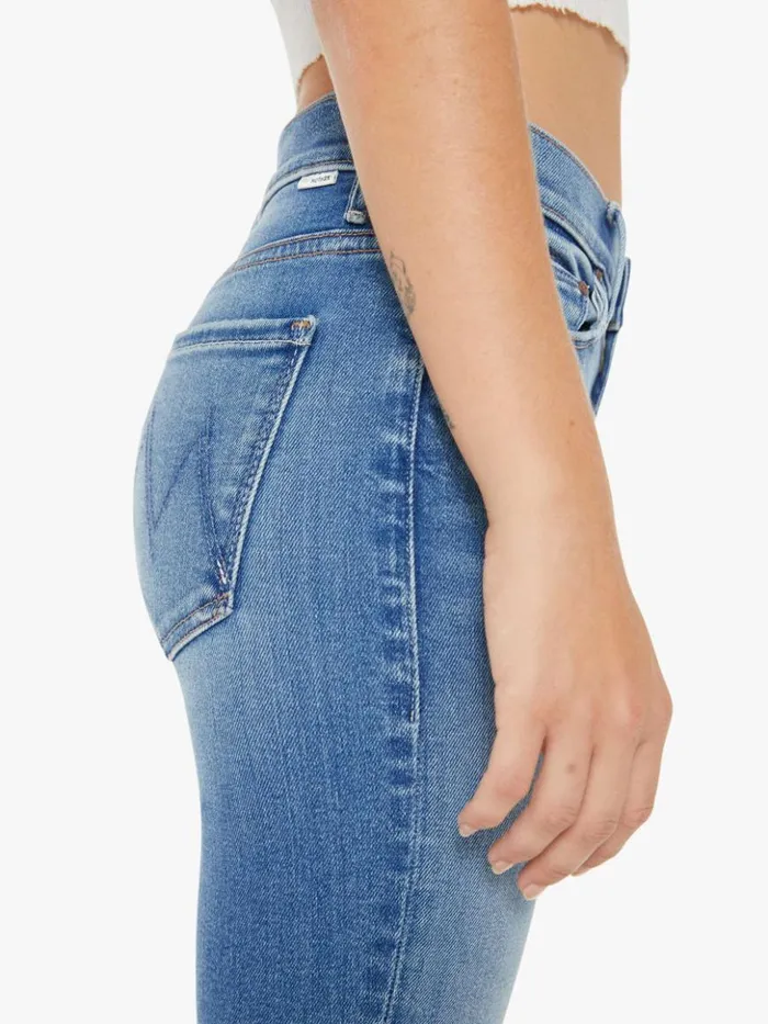 Mother Denim Flare Petites The Lil039 Weekender Wash Layover 8211 Women