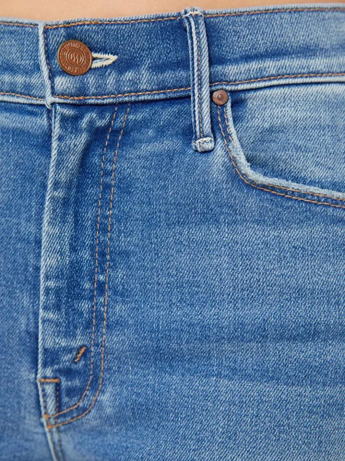 Mother Denim Flare Petites The Lil039 Weekender Wash Layover 8211 Women