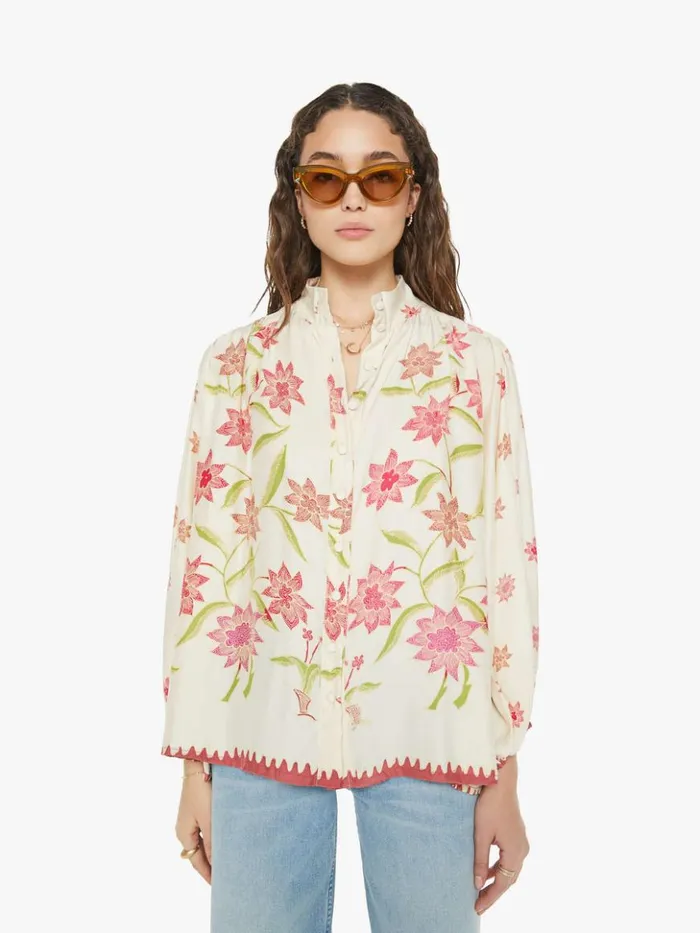 Mother Denim Iris Top Starflower 8211 Women