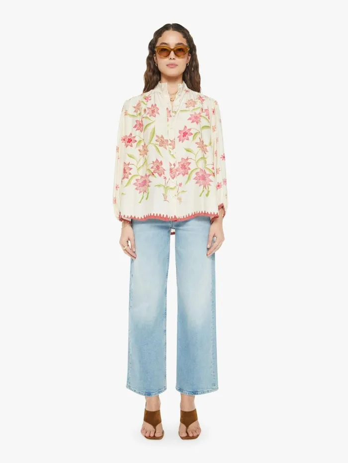Mother Denim Iris Top Starflower 8211 Women