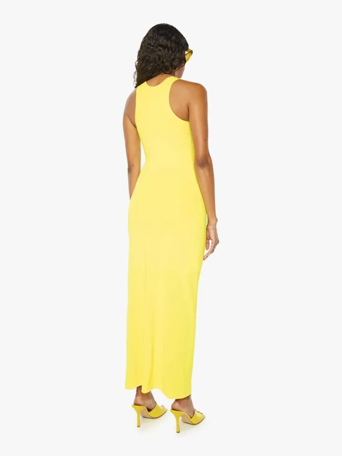Mother Denim Mich Midi Dress Yellow 8211 Women