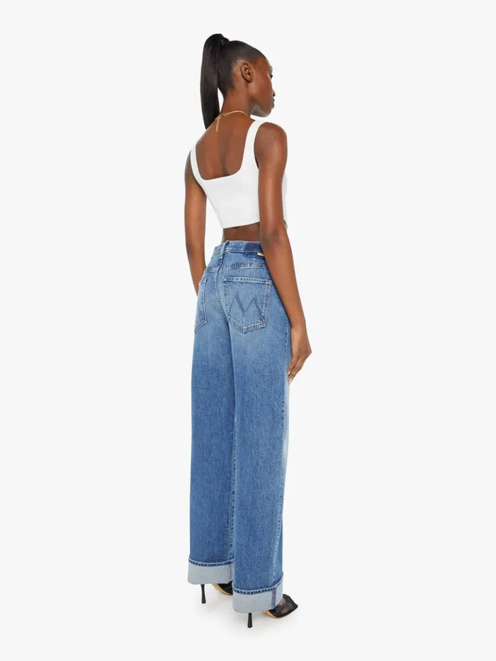 Mother Denim Relaxed The Dodger Skimp Cuff Wash Music Is The Medium 8211 Women Mother Denim Relaxed The Dodger Skimp Cuff Wash Music Is The Medium 8211 Women