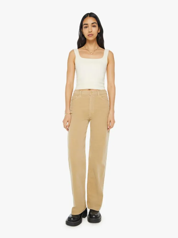 Mother Denim Relaxed The Dodger Sneak Taos Taupe 8211 Women