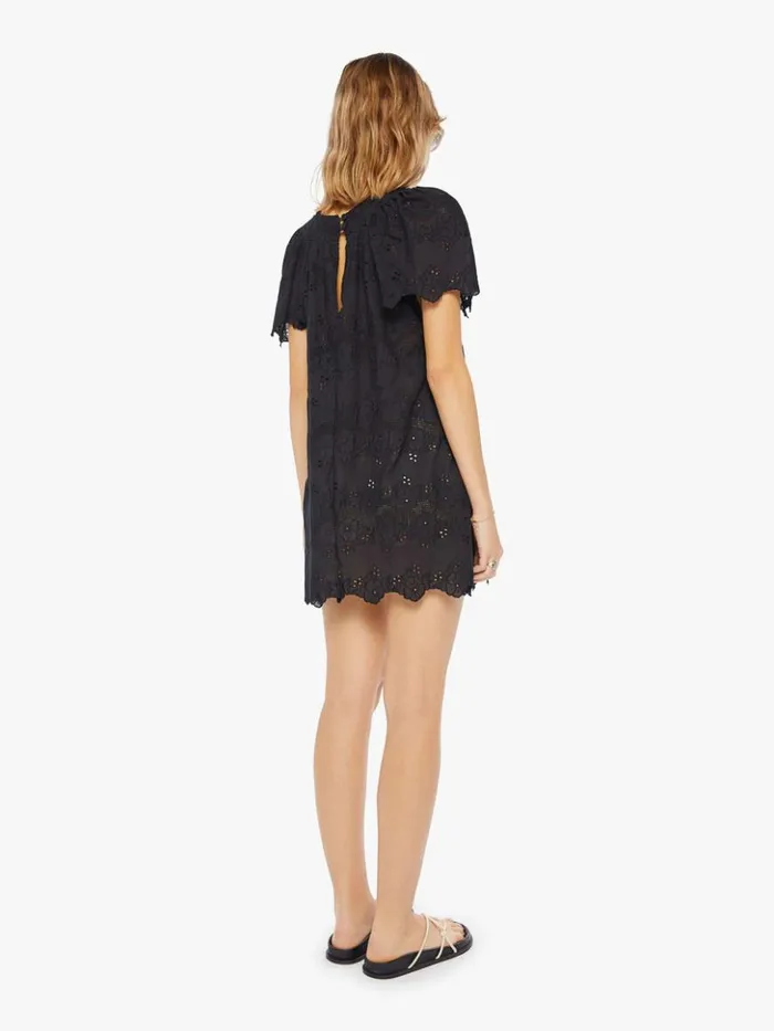 Mother Denim Sienna Mini Dress Geranium Midnight 8211 Women