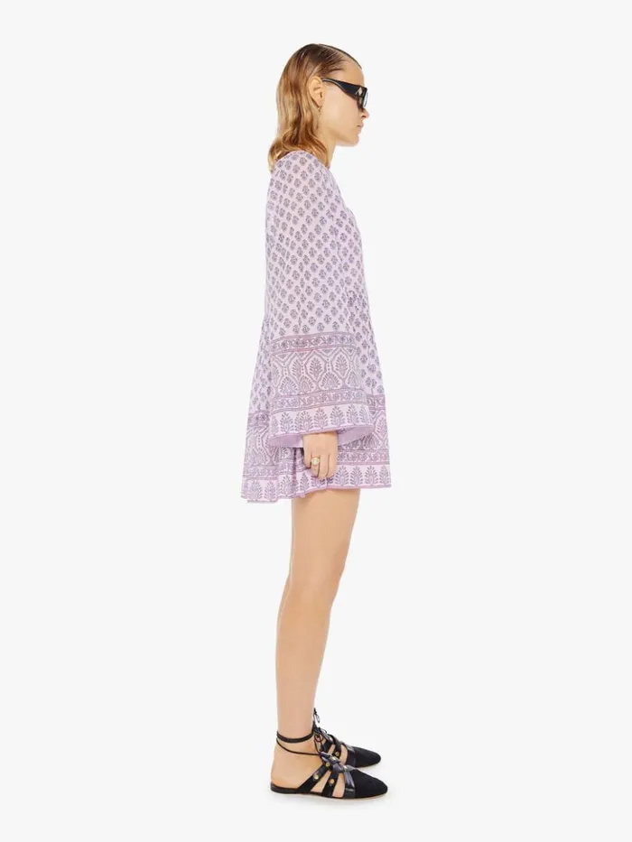 Mother Denim Silvie Dress Purple Lilac 8211 Women