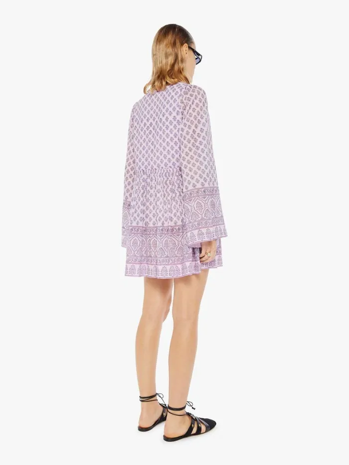 Mother Denim Silvie Dress Purple Lilac 8211 Women