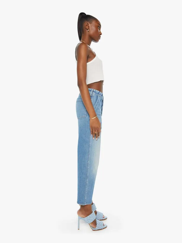 Mother Denim Straight The Patch Pocket Private Flood Wash Flag Me Down 8211 Women