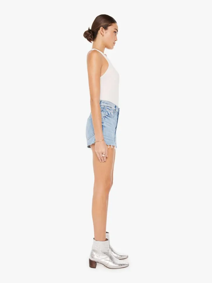 Mother Denim The Tomcat Kick Fray Short Wash Let Them Eat Cake 8211 Women