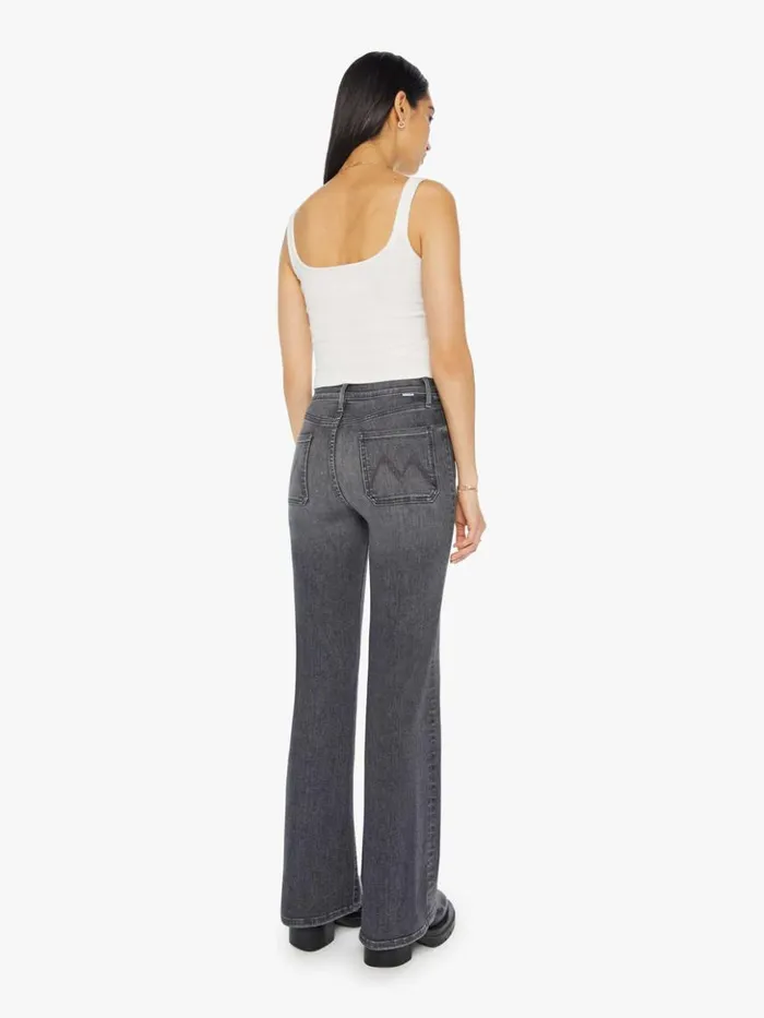 Mother Denim Wide Leg The Patch Pocket Twister Sneak Wash Up In Smoke 8211 Women
