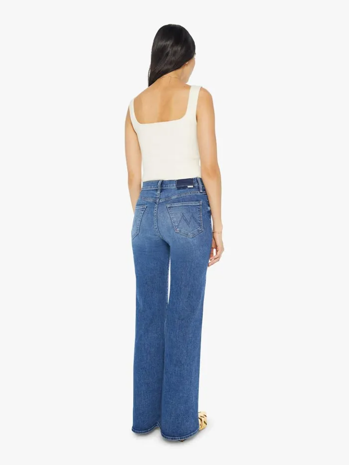 Mother Denim Wide Leg The Tomcat Roller Sneak Wash Sixth Sense 8211 Women Mother Denim Wide Leg The Tomcat Roller Sneak Wash Sixth Sense 8211 Women