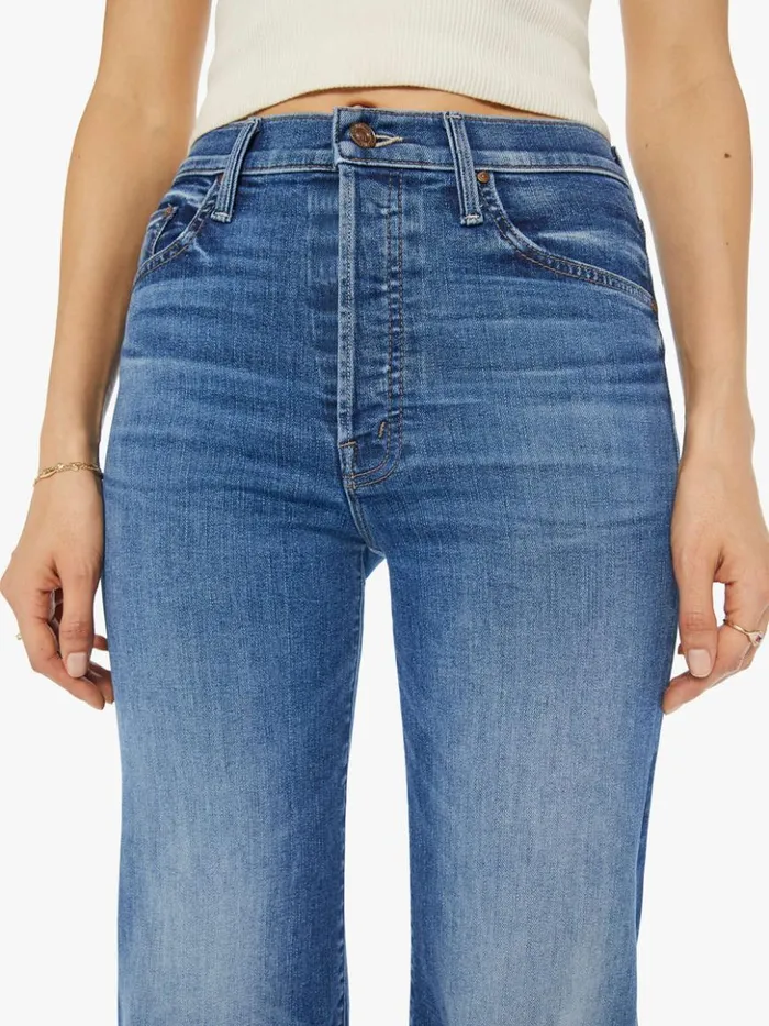 Mother Denim Wide Leg The Tomcat Roller Sneak Wash Sixth Sense 8211 Women Mother Denim Wide Leg The Tomcat Roller Sneak Wash Sixth Sense 8211 Women