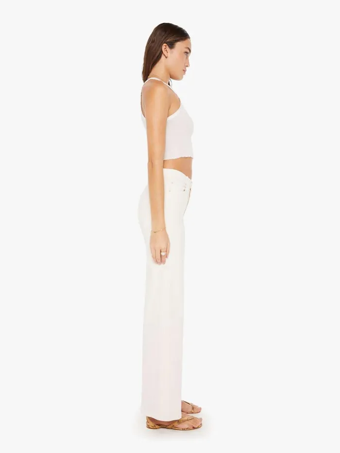 Mother Denim Wide Leg The Twister Skimp Cream Puffs 8211 Women