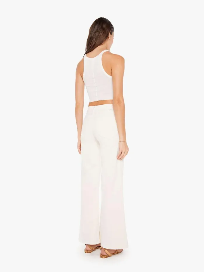 Mother Denim Wide Leg The Twister Skimp Cream Puffs 8211 Women