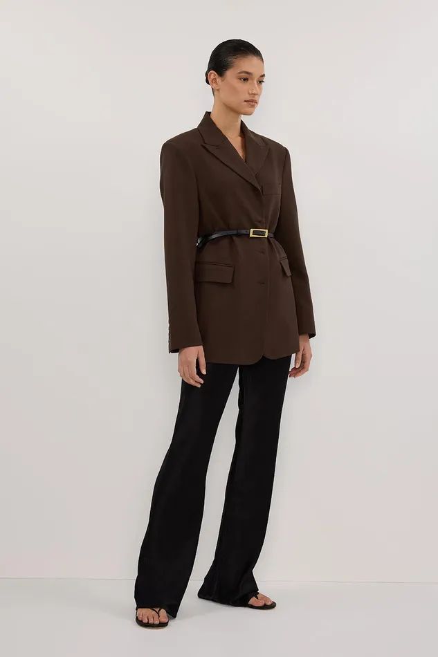 MYKA BLACK SATIN PANT Women DISSH Pants
