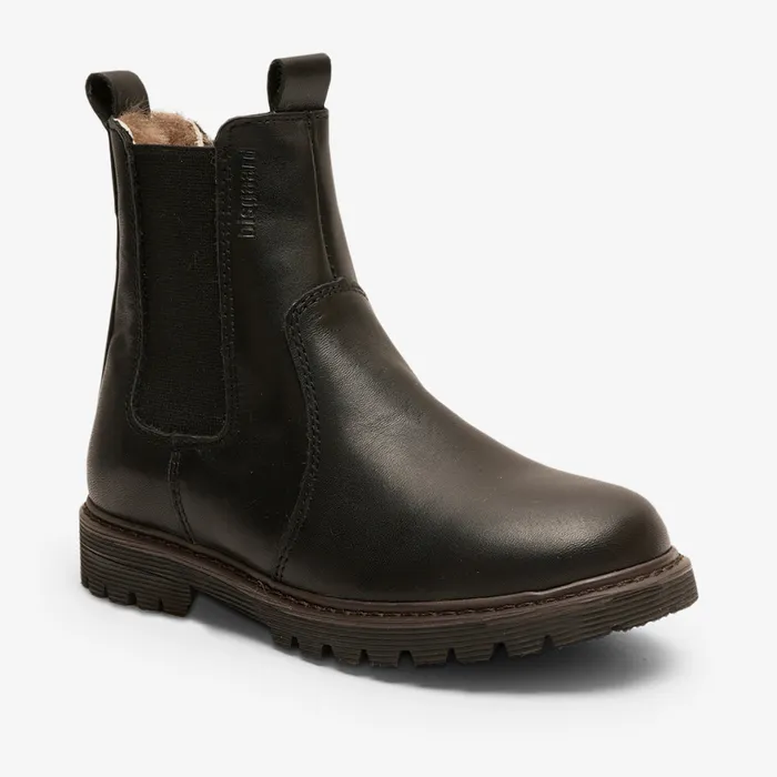 neel lamb black Black KIDS Winter boots bisgaardshoes