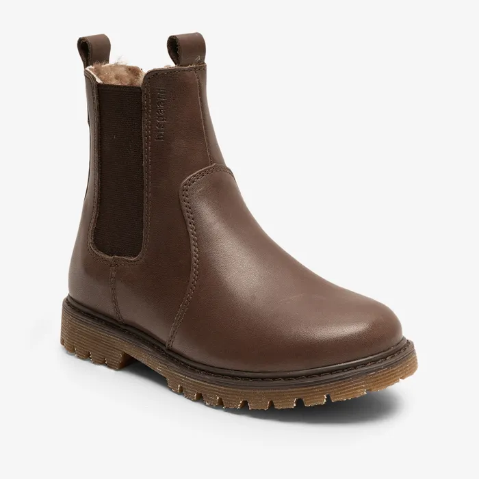 neel lamb coffee Brown KIDS Boots bisgaardshoes
