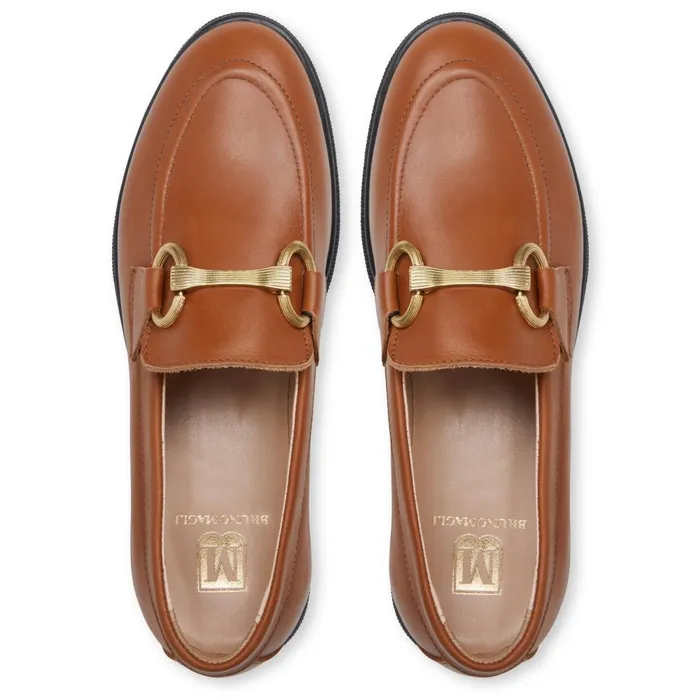 NERANO COGNAC Loafer Women Bruno Magli M BY BRUNO MAGLI NERANO COGNAC Loafer Women Bruno Magli M BY BRUNO MAGLI