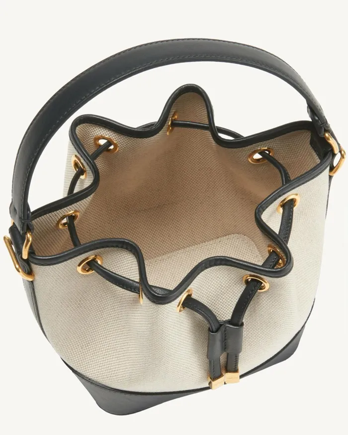 Nili Lotan BRIGITTE MINI BAG Naturalblackgold Hw Women Handbags
