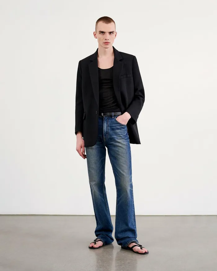 Nili Lotan DUMAS BLAZER Black Men Jackets and Coats