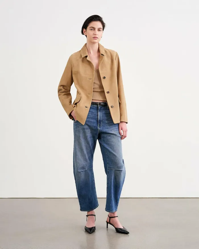 Nili Lotan EMERSON JEAN Classic Wash Women Denim
