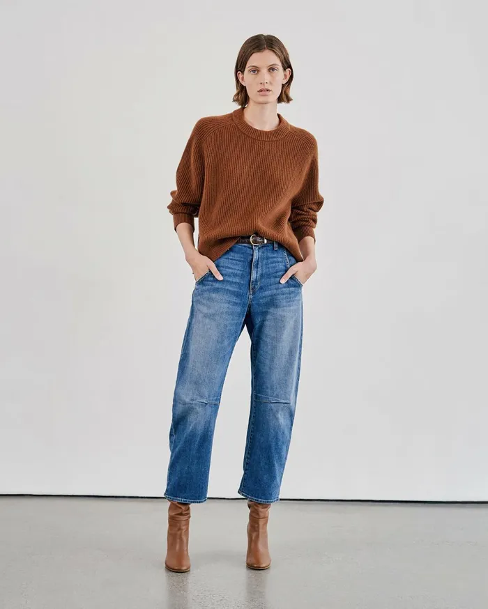 Nili Lotan EMERSON JEAN Classic Wash Women Denim