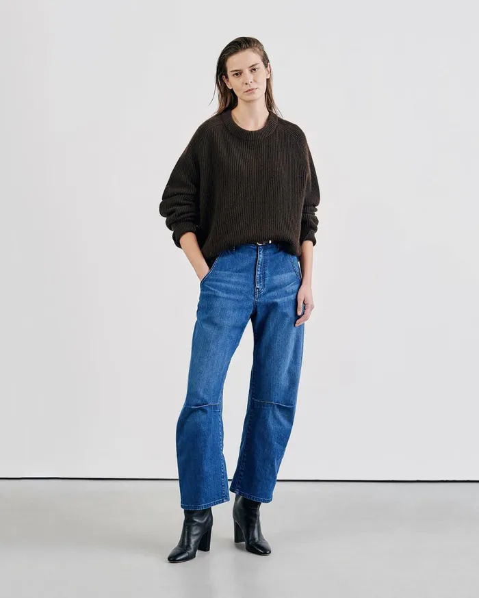 Nili Lotan EMERSON JEAN Classic Wash Women Denim