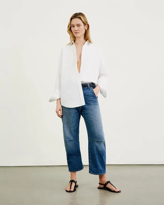 Nili Lotan EMERSON JEAN Classic Wash Women Denim