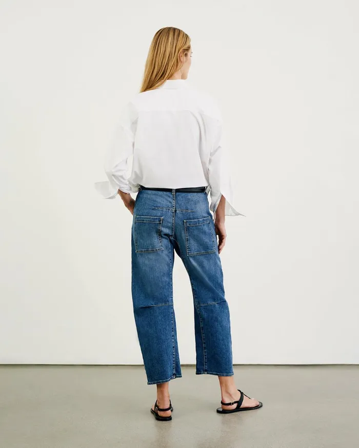 Nili Lotan EMERSON JEAN Classic Wash Women Denim