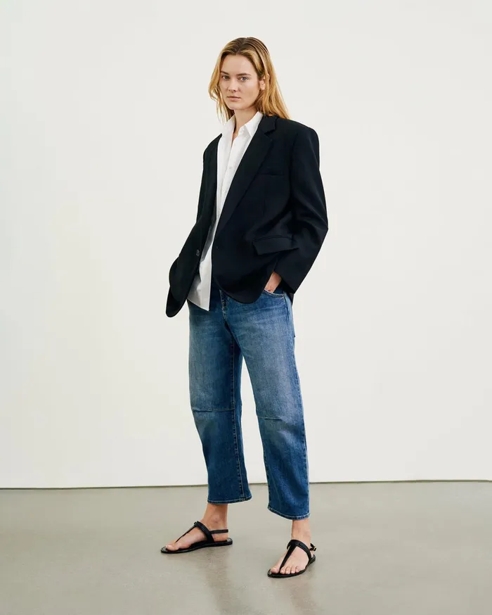 Nili Lotan EMERSON JEAN Classic Wash Women Denim