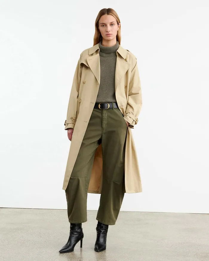Nili Lotan EMERSON PANT Loden Women Pants and Shorts
