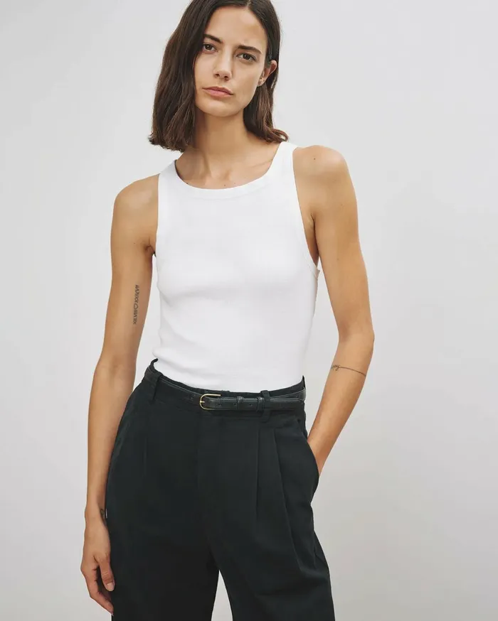 Nili Lotan JENNIFER TANK White Women Tops
