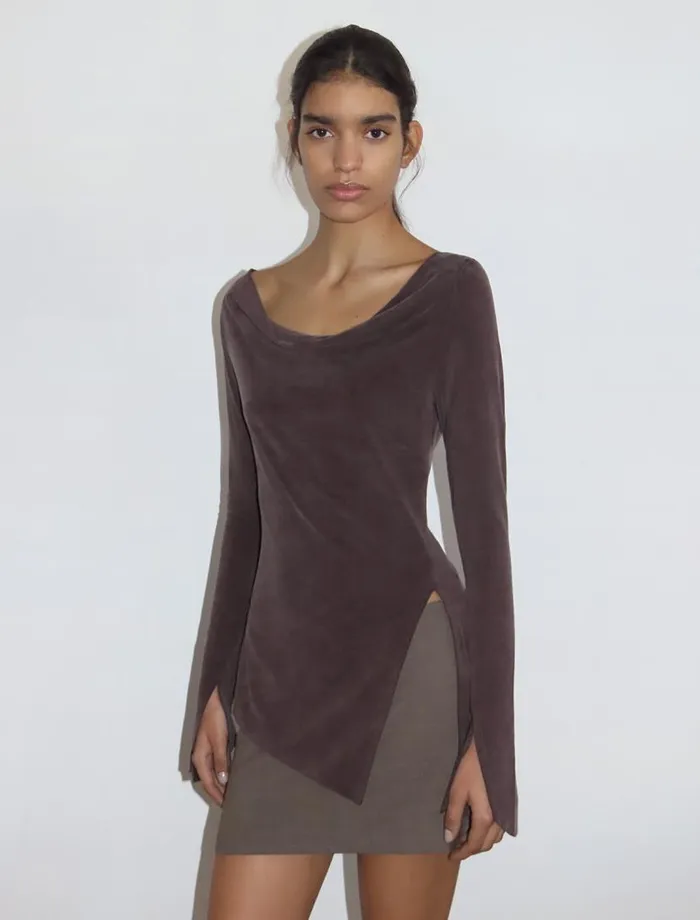 No 1460 Lotto Mahogany Women Paloma Wool Tops